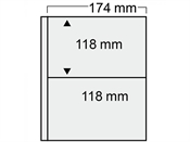 Løsblad til pengesedler til "COMPACT" Album 10 stk.